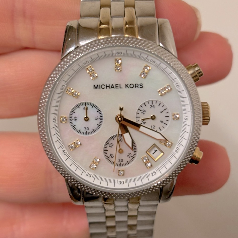 Two Tone Michael Kors Womens Watch